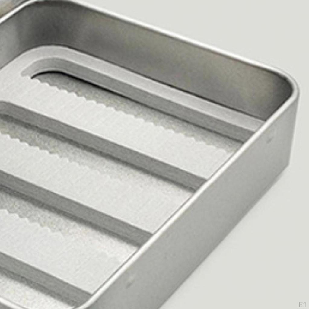 Fly Storage Box Container Portable with Insert Foam Practical Organizer Fishing Lure for