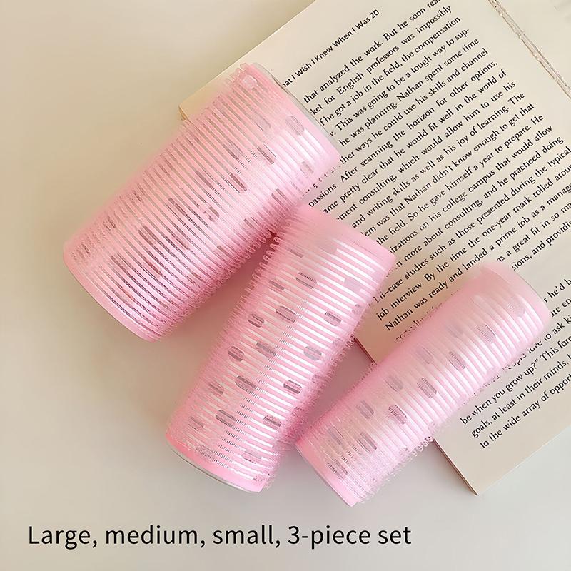1Pcs No Heat Hair Waver Bangs Self-Adhesive Hair Curlers For Women Makeup Styling Curling Tools Hair Rollers Curlers