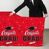 3 Pcs Party Table Cloths Waterproof Graduation Tablecloth Disposable Plastic Table Covers for College & High School Graduations