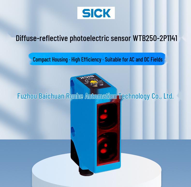 WTB250-2P1141 Sick Sensor 6044680: Compact Original Photoelectric Switch In Stock