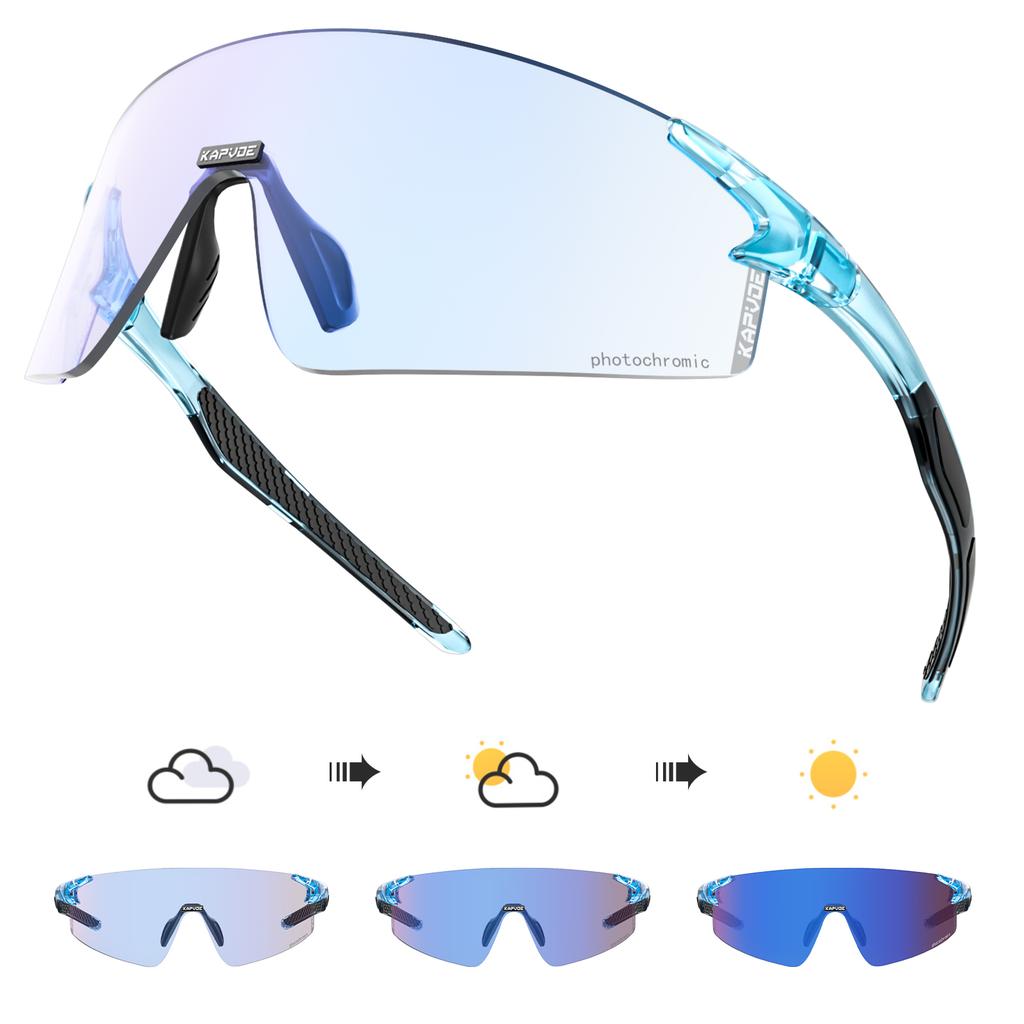 Kapvoe Cycling Sunglasses Fashion for Men Bike Glasses Cycle Women Sports Bicycle MTB Fishing Hiking Riding Eyewear UV400