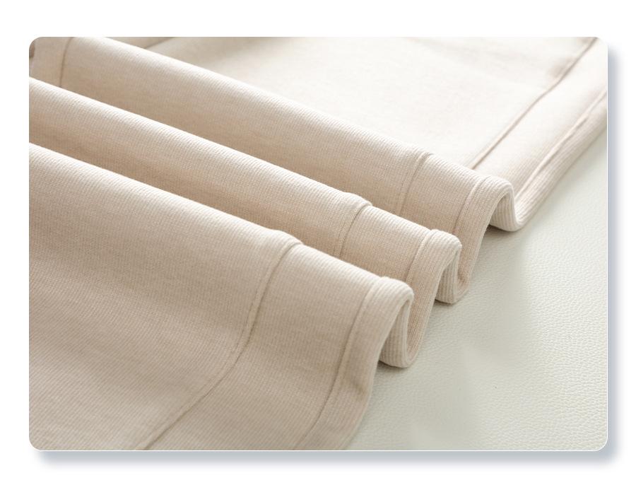Women's 2024 Spring & Autumn Wool-Blend Wide-Leg Trousers