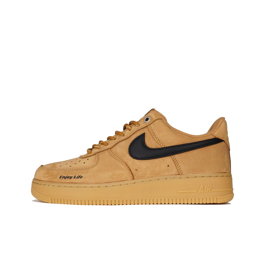 Nike Air Force 1 Nine Systems Low Top Skateboard Shoes Unisex Black Orange CJ9179-200(Team-)
