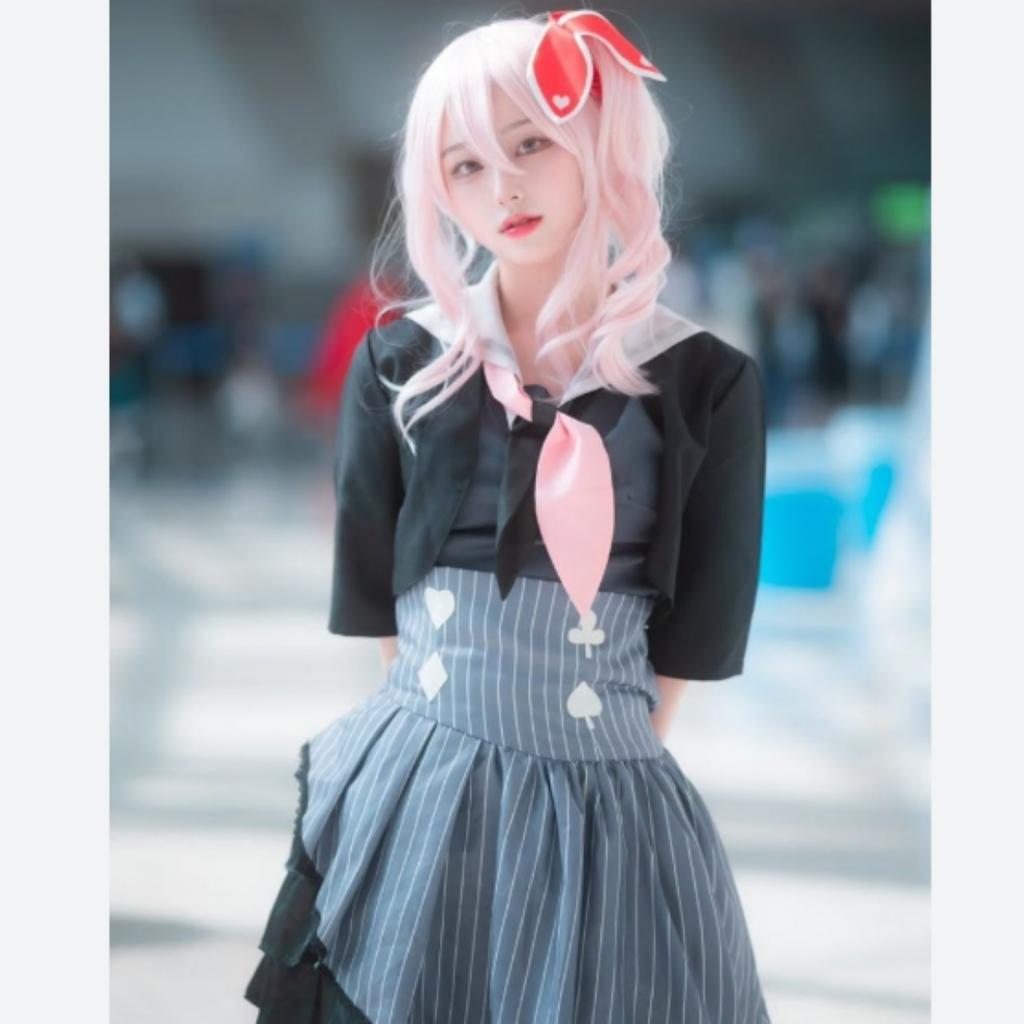 Akiyama Mizuki Cosplay Costumes, Colorful Stage Gowns, Halloween Party Costumes, Full Set