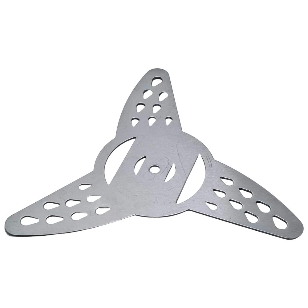 1/2/4 szt. Metalowa głowica do kosy spalinowej, noże 150 mm do elektrycznej kosiarki, części do kosiarki, akcesoria narzędziowe