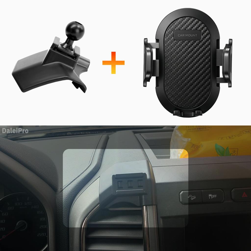 Designed for Ford F-150 Raptor 2019-2020 Phone Holder Car Magnetic Mount Smart Sensing Wireless Charging One-Touch Release