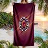 Toalha de Praia Fashion Brisbane Broncos Portátil Macia Secagem Rápida para Natação Camping Férias