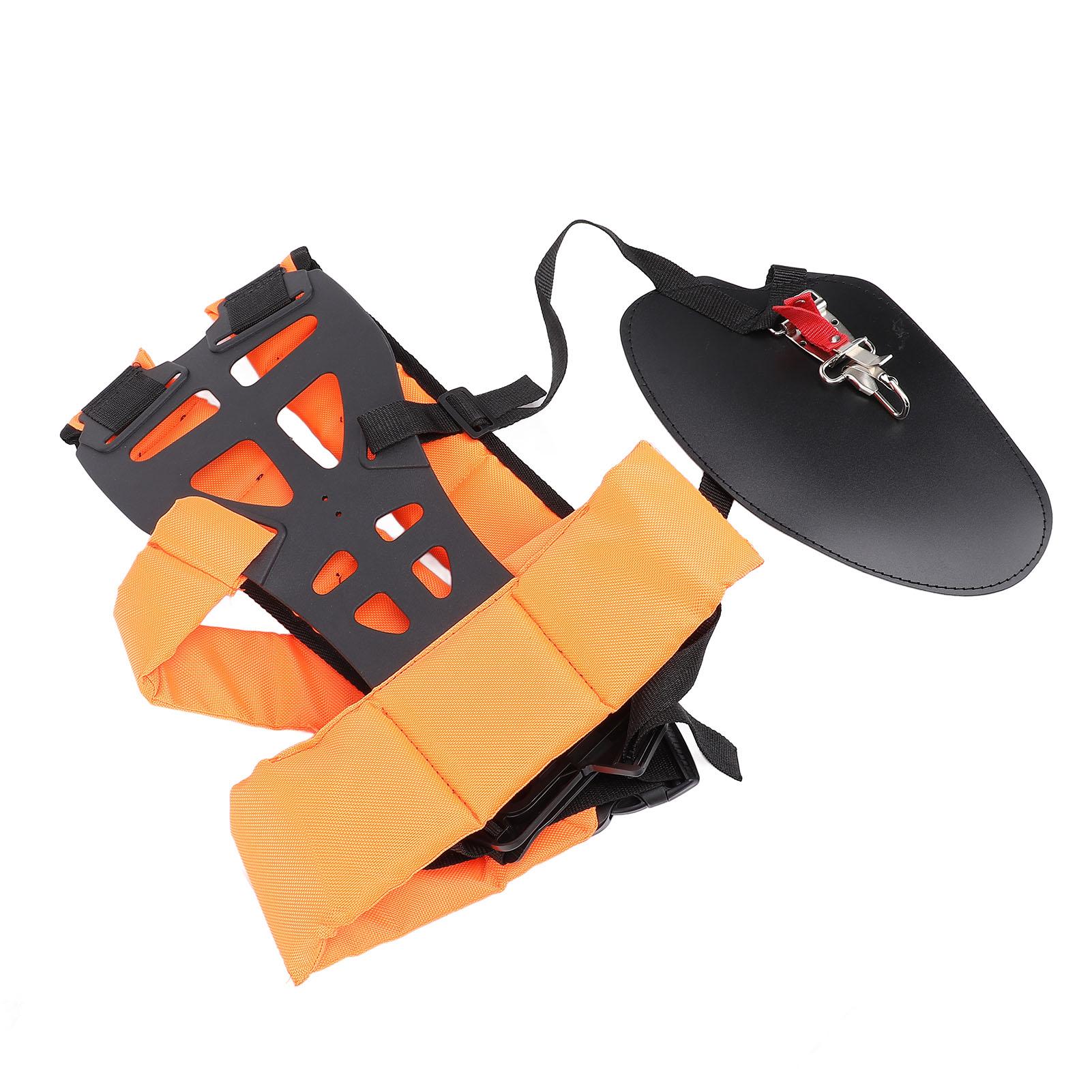 

Grass Trimmer Shoulder Strap Padded Adjustable Mower Brush Cutter Harness Nylon Double Shoulder