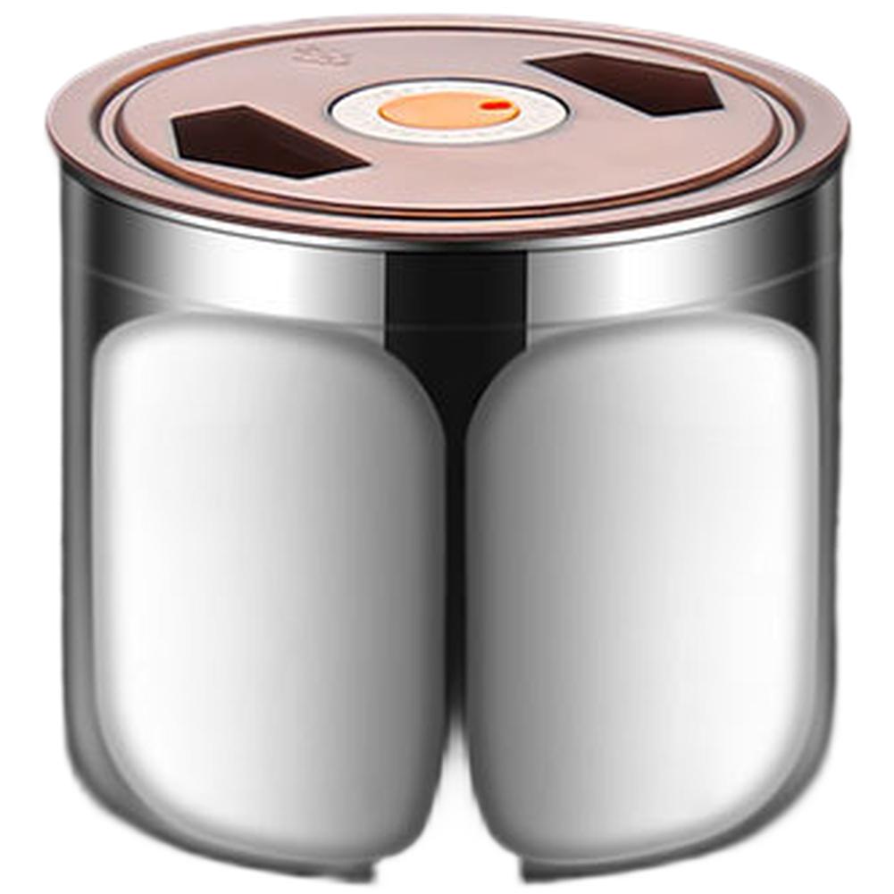 Leak Proof Food Storage Jar Kitchen Storage Solution Airtight Food Canister 304 Food-Grade Material Convenient Lid Opening