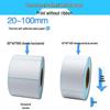 Durable Thermal Paper Labels 60x40mm Self-Adhesive Barcode Stickers - 20, 30, 50, 70, 80, 100E Postal Options