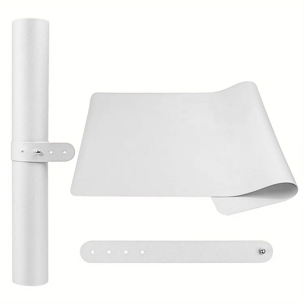 Nail Art Table Mat Foldable Hand Rest Pad For Nail Armrest Cushion Waterproof Scratch Dirt Resistant Leather Studio Desk Mat