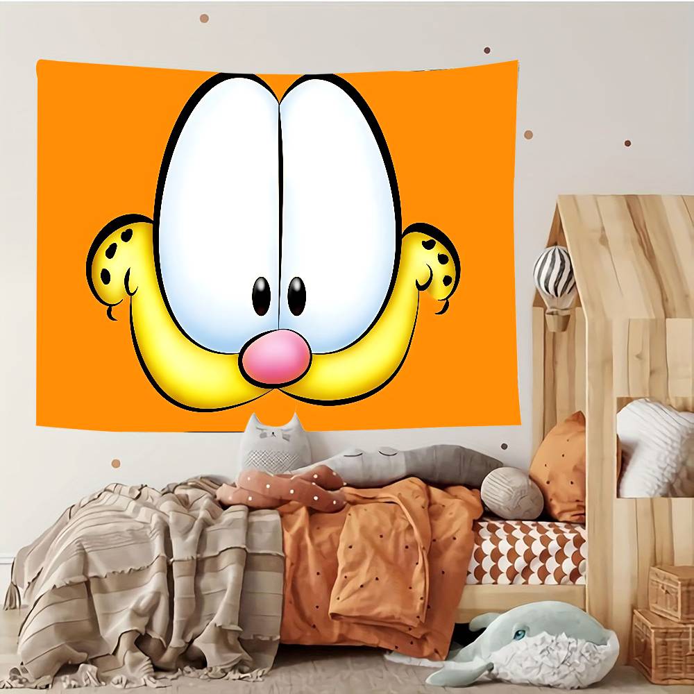 CatGGarfieldsBackdrop Tapestry Customizable Tapestries Of Various Styleswall Hangings Celebrity Photo Printingwall Hangings