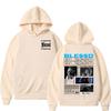 Blessd Siempre Album Hoodie Men's Fashion Hip Hop Harajuku Sweatshirt Casual Hoodies Pullovers Streetwear