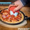 PIZZACUT XXL Pizza Cutter Pizza Roller Pizza Wheel Pizza Knife Pizza Cutter Large