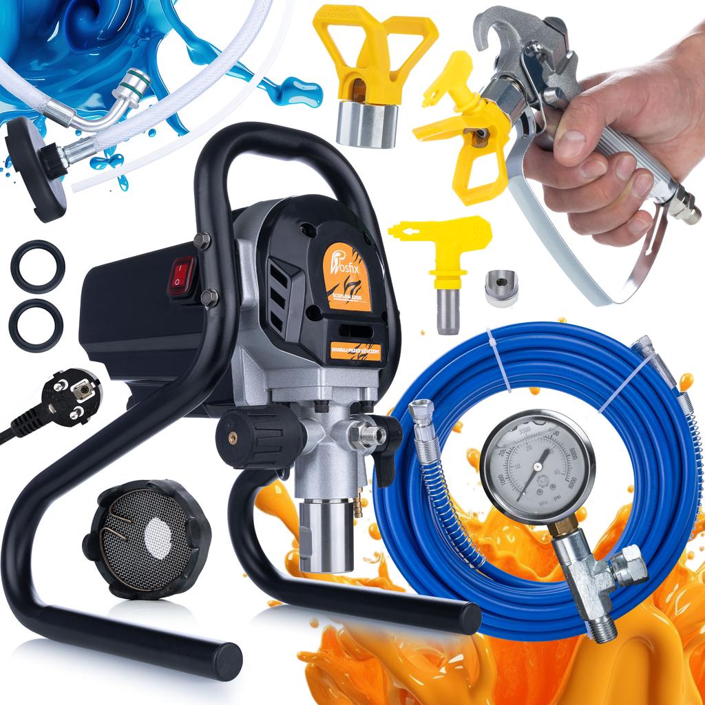 Rosfix EcoFlow 1200 painting unit, 1.7L/min, 1200W