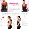 Zippered Women's Body Shaping Tummy Control Waist Corset Neoprene 3-Layer Patch Sweat-wicking Vest Shapewear