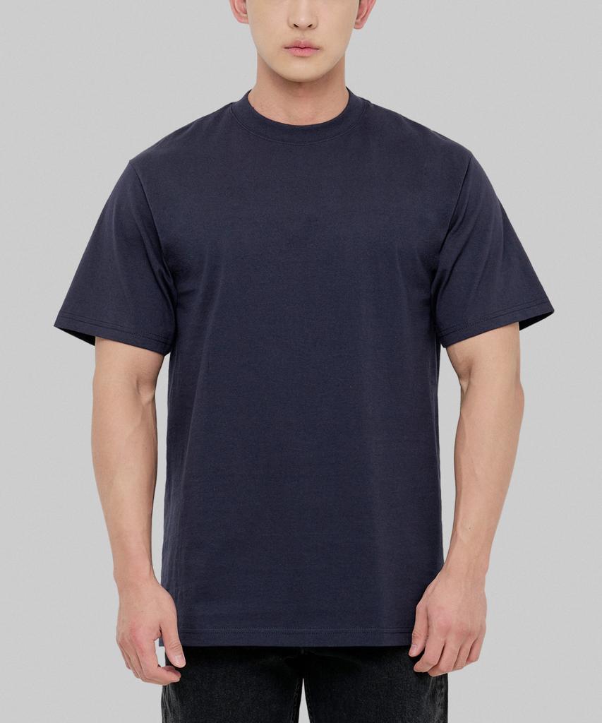 SHAKA WEAR 7.5Oz Max Heavyweight Plain Oversized Short Sleeve T-Shirt (8 Colors) (Type A)