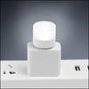 USB Plug Lamp Computer Mobile Power Charging USB Small Book Lamps LED Eye  Reading Light Small Round Light Night Light