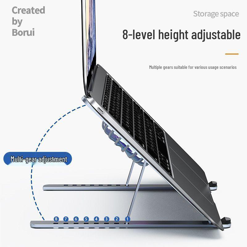 Aluminum Gaming Laptop Cooling Stand with Fan