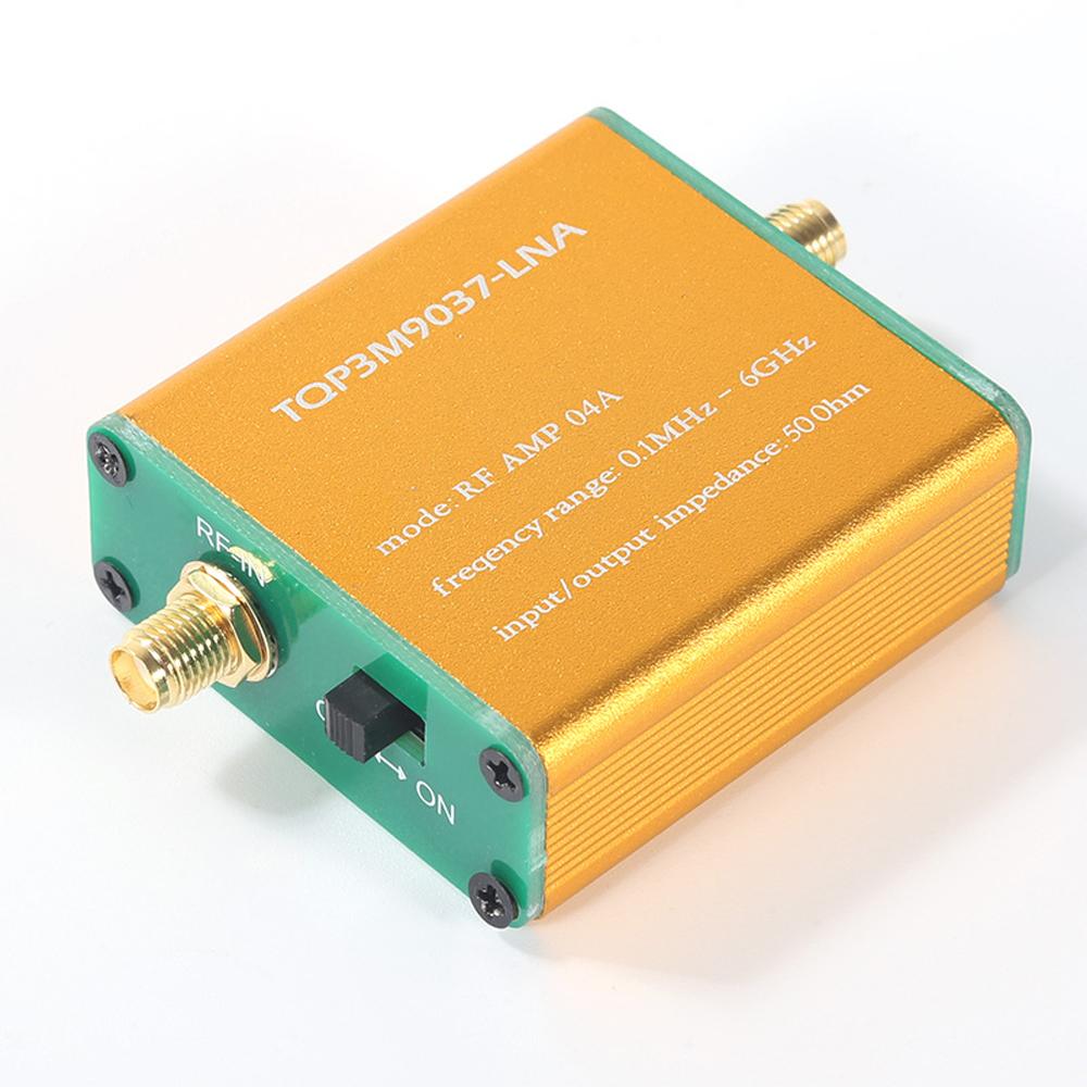 100k 6GHz RF AMP Full Band Radio SignalAmplifier Radio Signal Enhancer Radio Signal Preamplifier High Linearity Low
