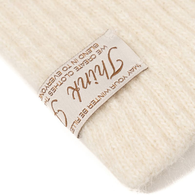 THINK PLANT Simon Handschuhe, Elfenbein