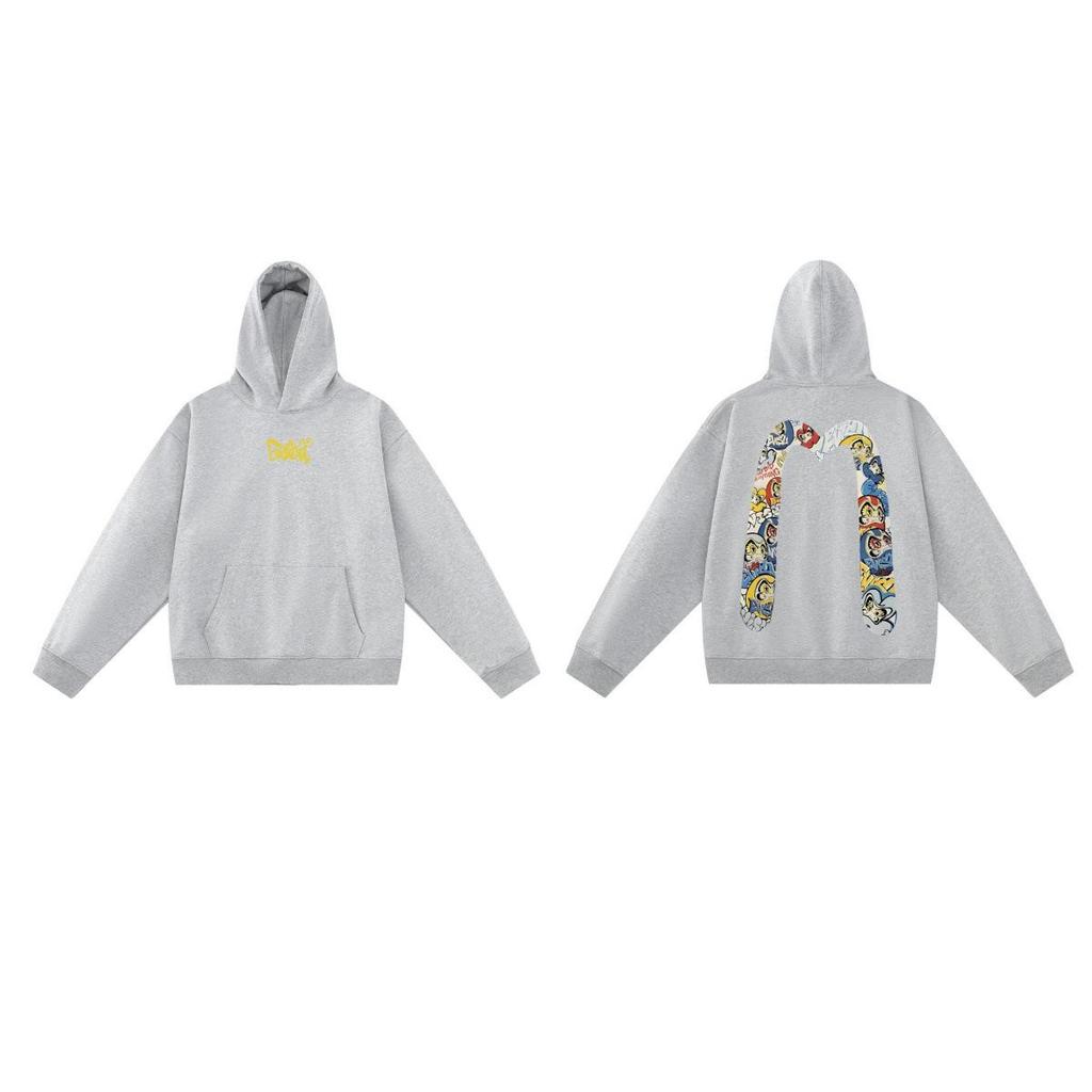 Fukujin 2025 Unisex Classic Hoodie: Autumn/Winter High-Quality Streetwear Fashion (Size: Small To Medium).