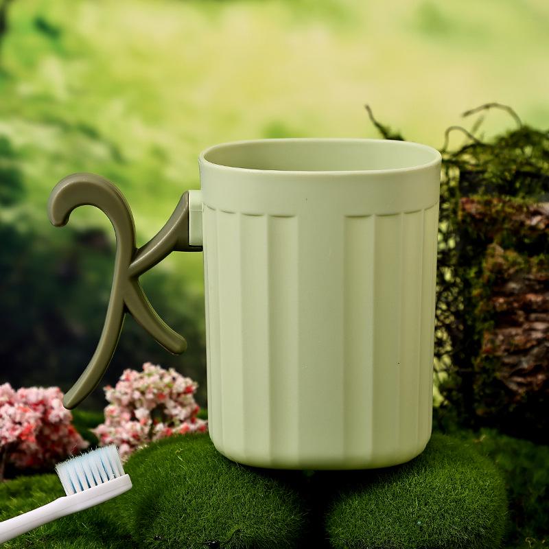 Modern Ins Style Plastic Toothbrush & Mouthwash Cup - Home Use Couples Tooth Mug