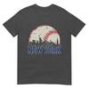 New York Retro Baseball Lover Met At Game Day TShirt