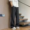 Spring new American trendy brand loose and micro-pull small trousers straight casual trousers M-XL one piece is available.