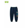 27Kids Children's Clothing Spring and Autumn Kids Pure Cotton Long Terry Pants Boys' Dinosaur Pants Baby Boys' Sweatpants Thick
