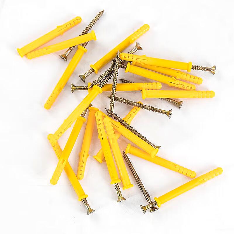 Plastic Expansion Anchor Set with Nylon Plugs