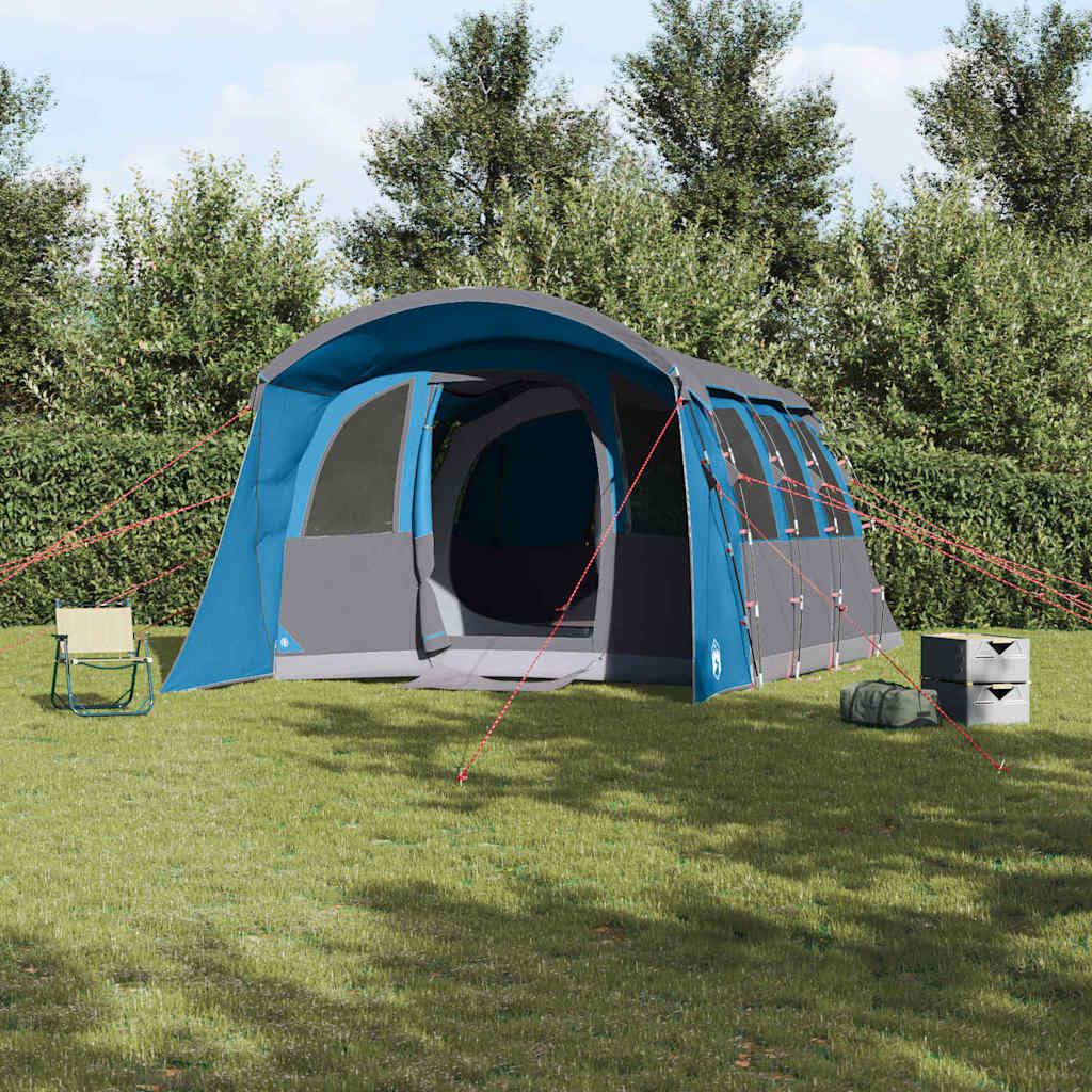 Family Tent with Roof Blue and