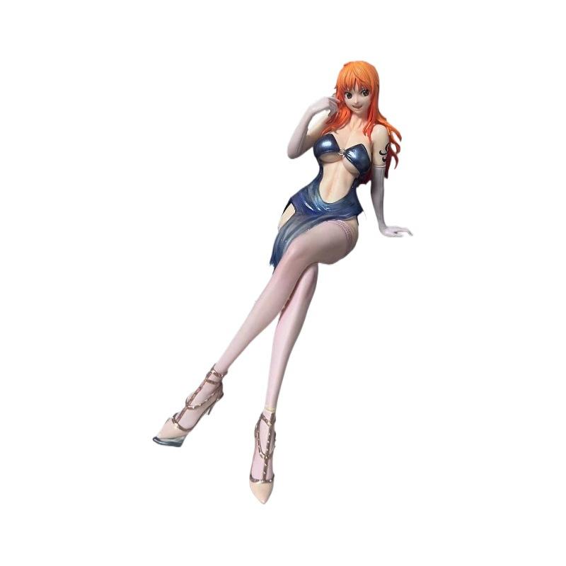ONE PIECE sofa Nami double-headed exchangeable, suit thug series ONE PIECE figure statue model toy