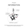 Charms Copperplated Sewing Machine Flexible Tape Clip Pendants Fit Charms Original Bracelet Beads Women Jewellery Making