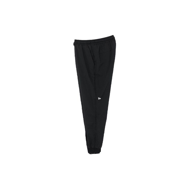 New Era SS22 Solid Color Cuffed Casual Pants Men Bottoms Black 13086451