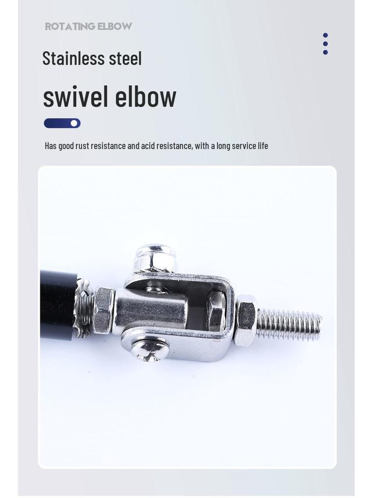 Adjustable 15cm Tie Rod for Front Shovel Lip, Bumper, and Bracket Modification.