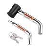High Security 5/8 And 1/2 Inch Trailer Hitch Pin Coupler Receiver Lock With Reinforced Design For ATV Camping Trailers