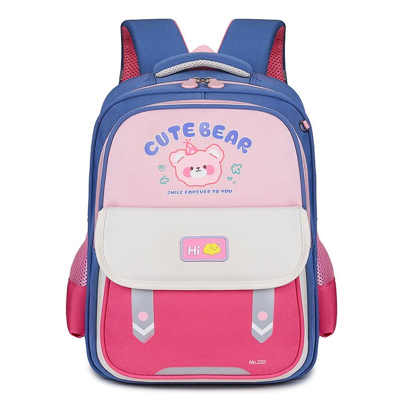 Children's schoolbag princess girl primary school students backpack dirt-resistant and lightweight