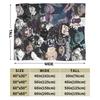 Choso  Flannel Throw Blankets Kaisens Anime Blankets for Bed Couch Super Soft Bedding Throws