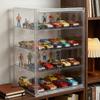 4-Layer Bakery Pastry Display Case Reusable Acrylic Storage Organizer Countertop Showcase Stand for Weddings Event Fruit Platter