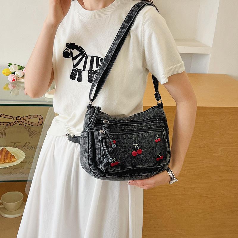 Crossbody Bag, Money Pouch, Mobile Phone Bag, Fashionable and Simple Small Square Bag
