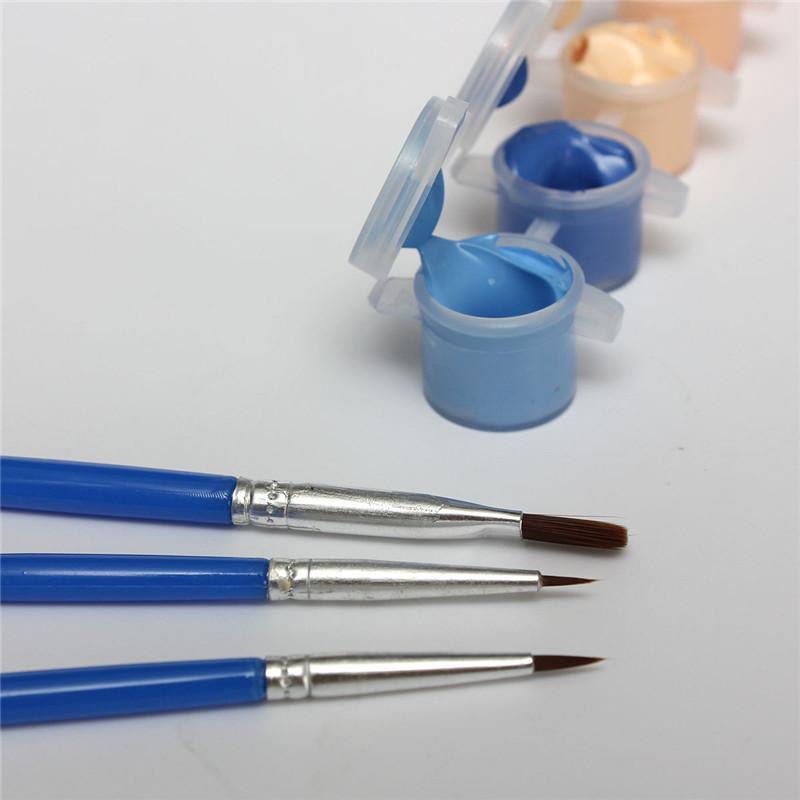 Zahlen DIY Ölgemälde auf Leinwand, Wandkunst, Malen nach Zahlen, digitale Malerei, Heimdekoration