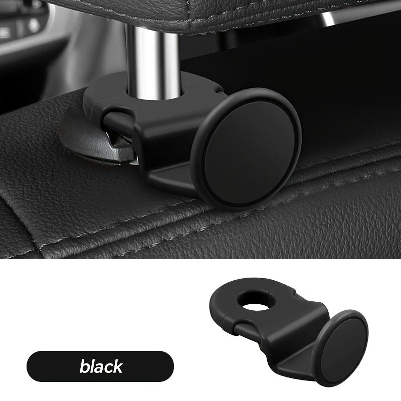 Purse Hook for Car with Round Lock Design,Concealed Car Purse Hooks, Universal Headrest Hooks for Cars Back Seat Organizer