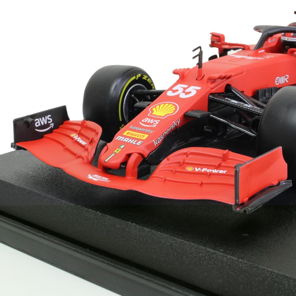BBURAGO Scale Ferrari SF21 Sainz 2021 1/18 C. BR-18-16809CS