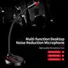 USB Microphone Omnidirectional Recording Studio Speech Mic for PC Desktop Usb / 3.5mm Plug Condenser Microphones