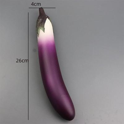 PU-Simulations-Gemüse- und Obst-Requisiten - Gurke, Aubergine, Mais, Luffa - für Fotografie und Dekoration