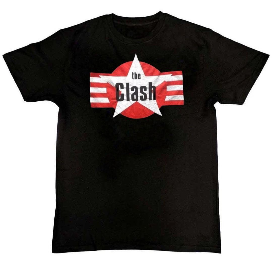 Rare! The Clash Band Graphic Print Mens T-Shirt S-4XL M