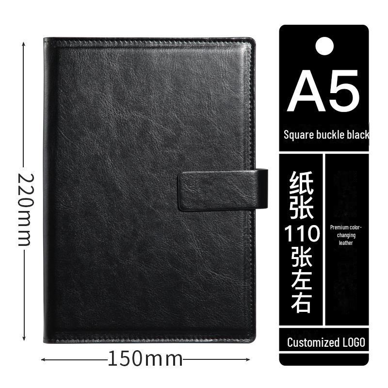 Customized A5 Thickened Notepad with Creative Buckle and Logo for Business