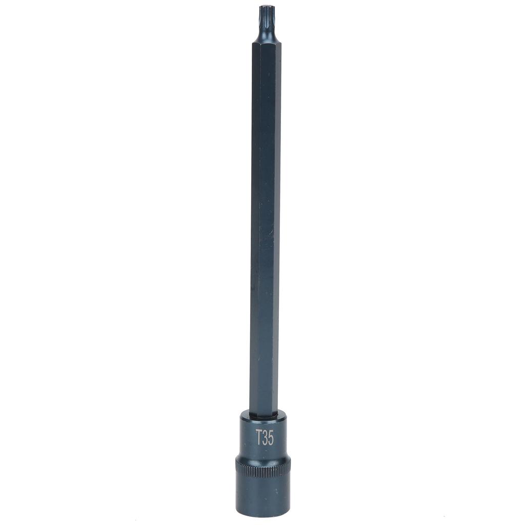 Star Screwdriver Bit Square Socket 12in S2 Alloy Steel Rustproof Hand Tool for Ratchet WrenchT35