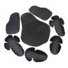 Motorcycle Body Protector Pad Kit Knee Elbow Shoulder Protection 7 Piece Set